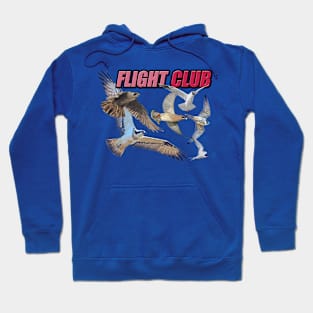 Flight Club - Birds in flight. Hoodie